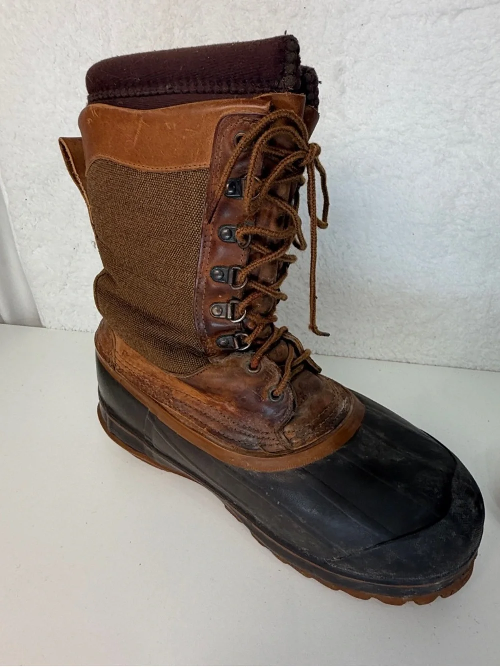 LaCrosse Mens Size 9 Insulated Hunting Duck Boots Waterproof USA